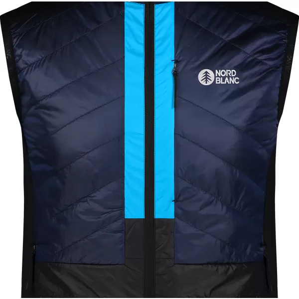 Vesta sport pentru barbati NORDBLANC WINTERTIME NBWJM7986 ALBASTRU 
