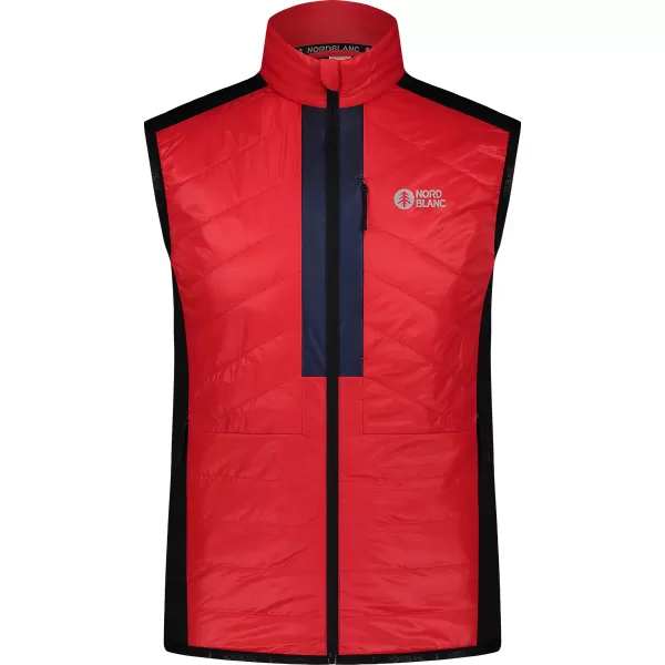  Vesta sport pentru barbati NORDBLANC WINTERTIME NBWJM7986 ROŞU 