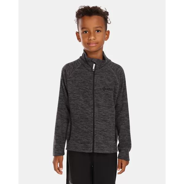  Hanorac fleece pentru copii KILPI ALACANT-J UJ0203KI GRI ÎNCHIS 