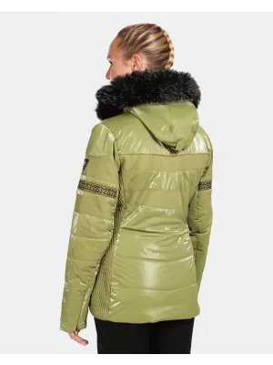 Jachetă de schi pentru femei KILPI DALILA-W UL0132KI VERDE
