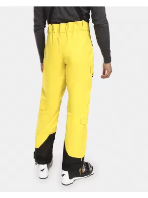 Pantaloni de schi pentru bărbați KILPI LAZZARO-M UM0401KI CHIHLIMBAR