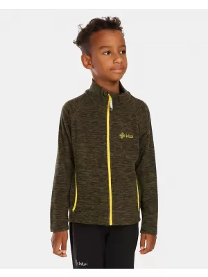 Hanorac fleece pentru copii KILPI ALACANT-J UJ0203KI VERDE