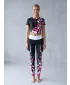 Jambiere lungi premium de damă ALTISPORT VOJ/ALW022LEG01 NEGRU ROZ