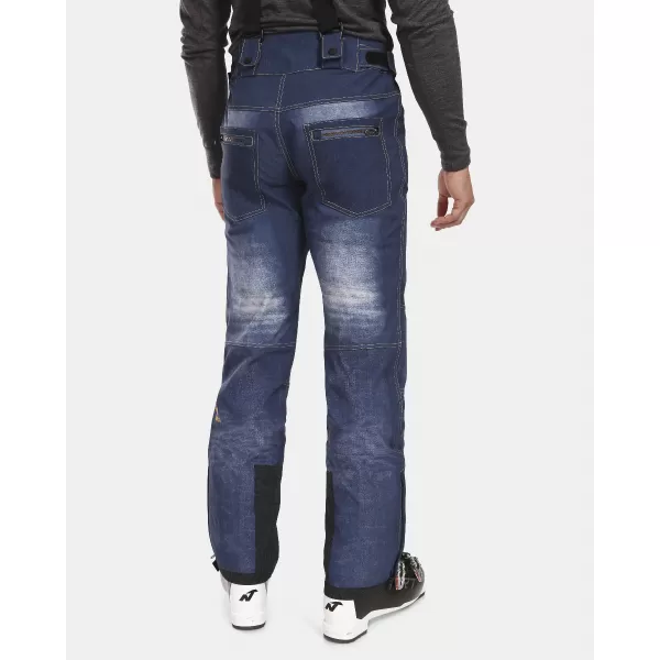  Pantaloni de schi pentru bărbați KILPI JEANSO-M UM0408KI ALBASTRU ÎNCHIS 