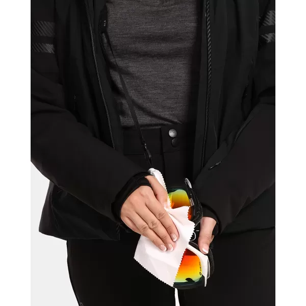  Jachetă de schi pentru femei KILPI LORIEN-W UL0106KI NEGRU 