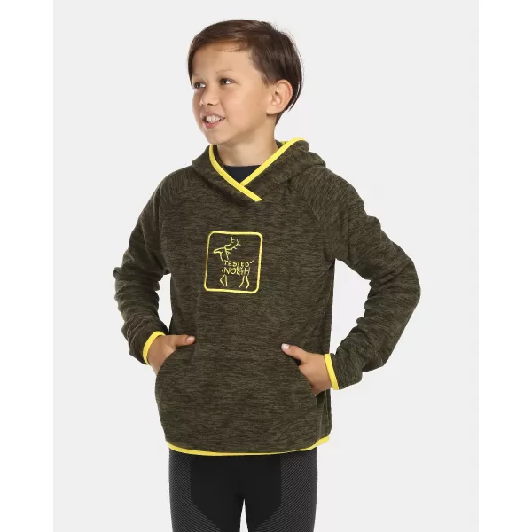  Hanorac fleece pentru băieți KILPI FLOND-JB UJ0207KI VERDE 