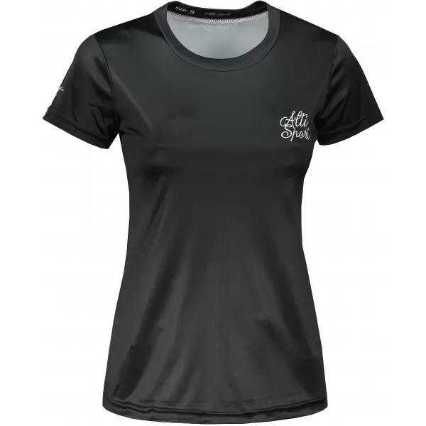  Tricou funcțional premium pentru femei ALTISPORT VOJ/ALW000TR01 NEGRU 