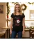 Tricou pentru femei ALTISPORT VANOCE03W120 NEGRU