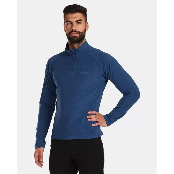  Hanorac pentru bărbați din fleece KILPI ALMERI-M UM0211KI ALBASTRU ÎNCHIS 