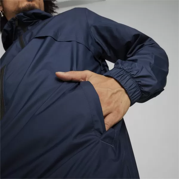  Blazer de vânt pentru bărbați PUMA ESS SOLID WINDBREAKER 847484-14 ALBASTRU 