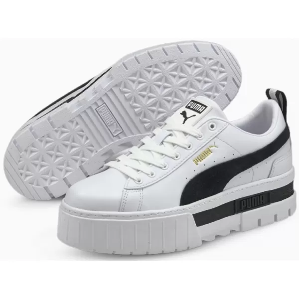  Pantofi de dama PUMA MAYZE LTH WN S 381983-01 ALB 