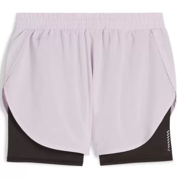  Pantaloni scurți de damă PUMA RUN FAV WOVEN 2IN1 SHORT W 523181-60 NEGRU 