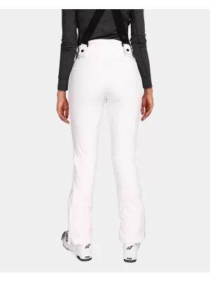 Pantaloni de schi softshell pentru femei KILPI DIONE-W UL0408KI ALB