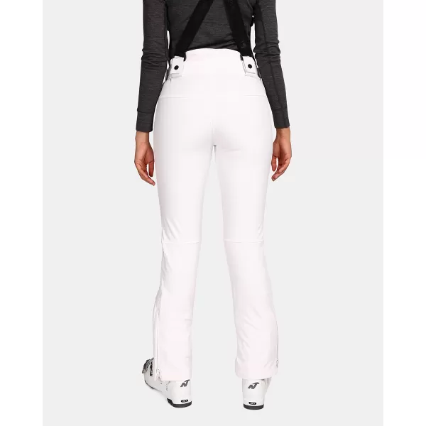  Pantaloni de schi softshell pentru femei KILPI DIONE-W UL0408KI ALB 
