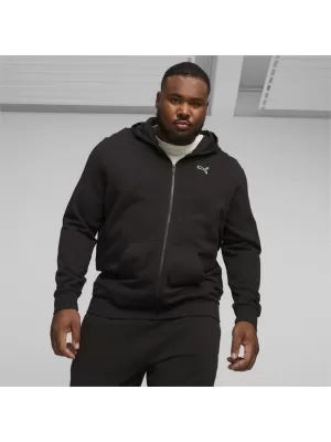 Hanorac pentru bărbați PUMA BETTER ESSENTIALS FZ HOODIE 675979-01 NEGRU