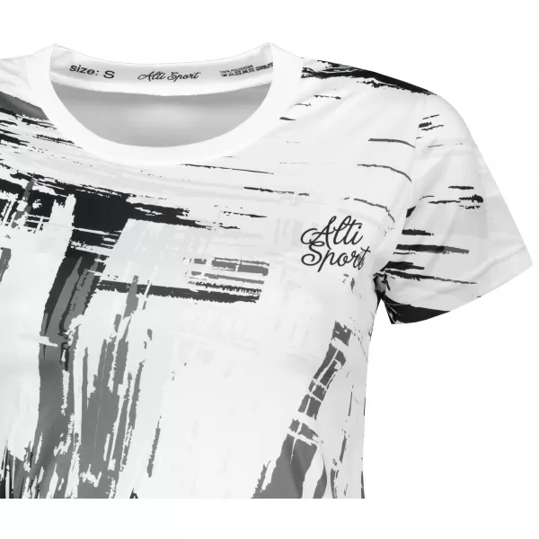  Tricou funcțional premium pentru femei ALTISPORT VOJ/ALW010TR01 ALB 
