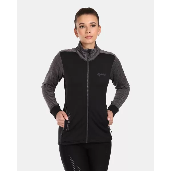  Hanorac elastic pentru femei KILPI SIREN-W UL0203KI NEGRU 