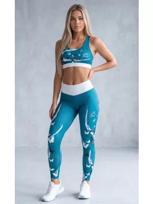 Sutien sport premium pentru femei ALTISPORT VOJ/ALW022POD01 KEROSENUL