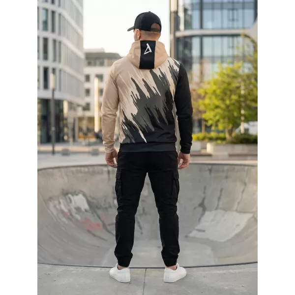  Hanorac funcțional premium pentru bărbați ALTISPORT VOJ/ALM006MI01 NEGRU MARO 