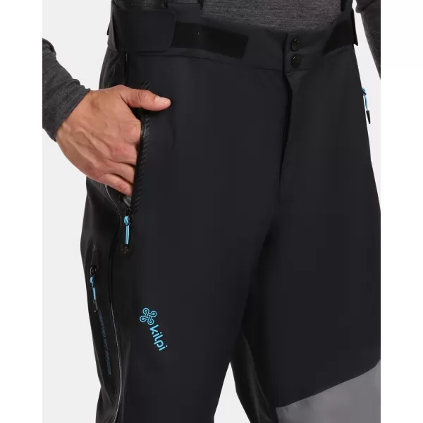  Pantaloni de schi pentru bărbați KILPI LTD COSMO-M UM0430KI NEGRU 