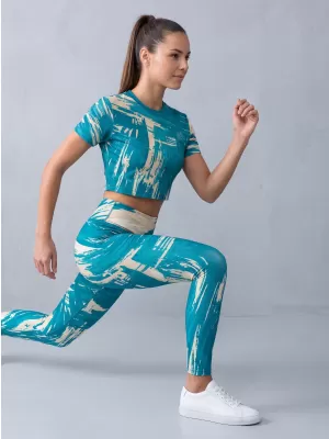 Jambiere lungi premium de damă ALTISPORT VOJ/ALW010LEG01 KEROSEN/MARO