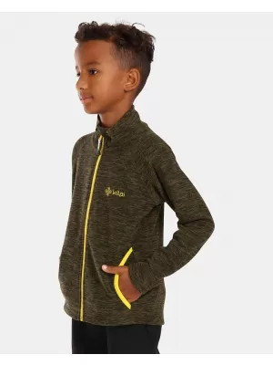 Hanorac fleece pentru copii KILPI ALACANT-J UJ0203KI VERDE