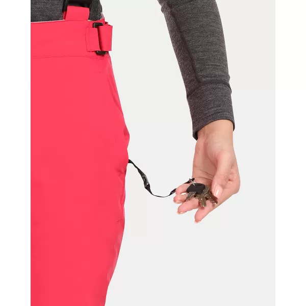  Pantaloni de schi pentru femei KILPI ELARE-W UL0406KI ROZ 