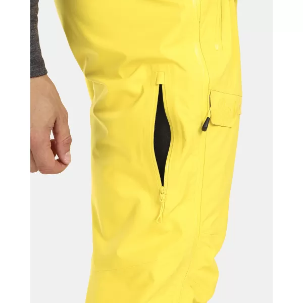  Pantaloni de schi pentru bărbați KILPI LAZZARO-M UM0401KI CHIHLIMBAR 