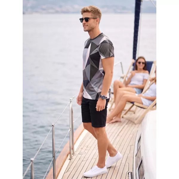 Tricou funcțional premium plus pentru bărbați ALTISPORT VOJ/ALM007TR02 GRI 