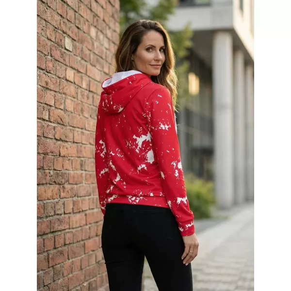  Hanorac funcțional premium pentru femei ALTISPORT VOJ/ALWVN4MI01 MAGENTA 