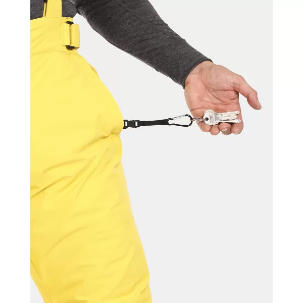  Pantaloni de schi pentru bărbați KILPI MIMAS-M UM0406KI CHIHLIMBAR 