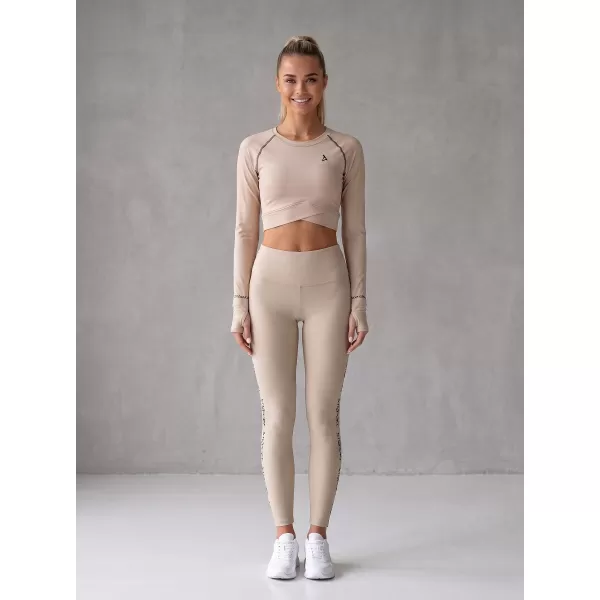  Jambiere lungi premium de damă ALTISPORT VOJ/ALW021LEG01 MARO 