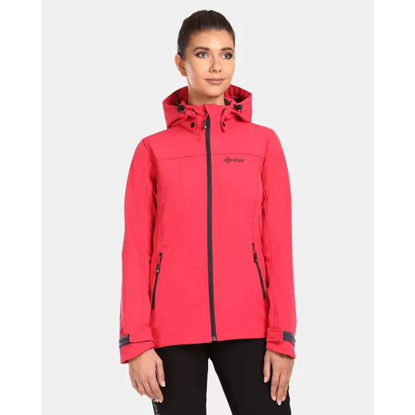  Jachetă softshell pentru femei KILPI RAVIA-W UL0124KI ROZ 