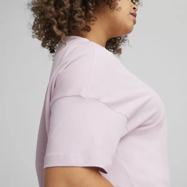  Tricou pentru femei PUMA ESS CROPPED LOGO TEE 586866-60 VIOLET 
