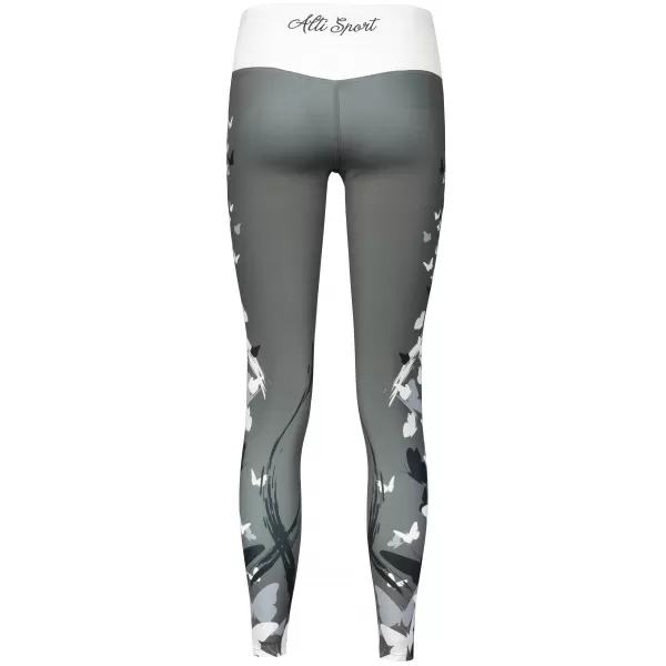  Jambiere lungi premium de damă ALTISPORT VOJ/ALW022LEG01 GRI 