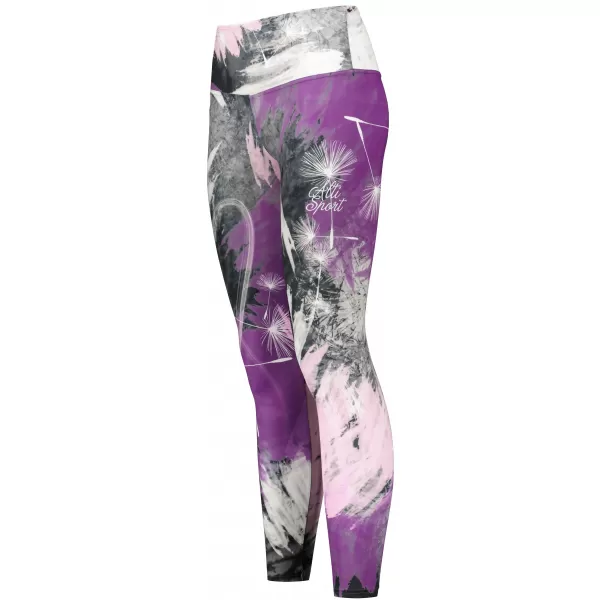  Jambiere lungi premium de damă ALTISPORT VOJ/ALW016LEG01 VIOLET 