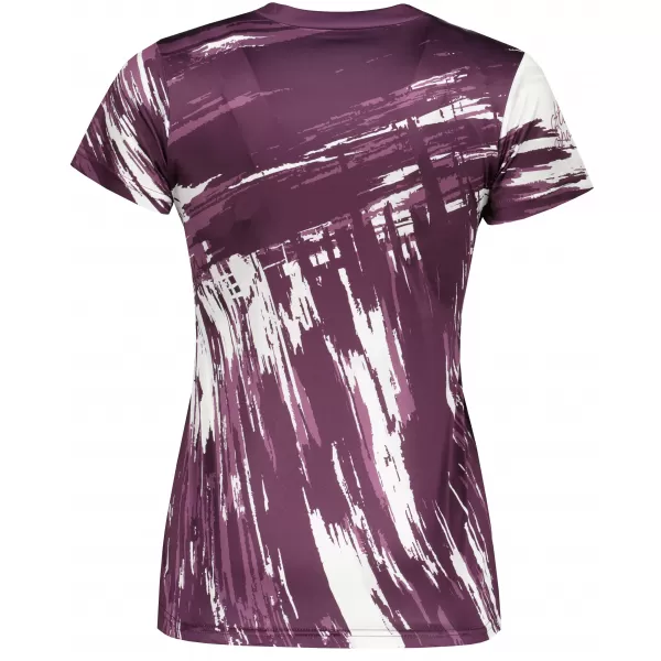  Tricou funcțional premium pentru femei ALTISPORT VOJ/ALW010TR01 VIOLET/ALB 