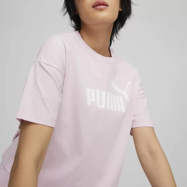  Tricou pentru femei PUMA ESS CROPPED LOGO TEE 586866-60 VIOLET 