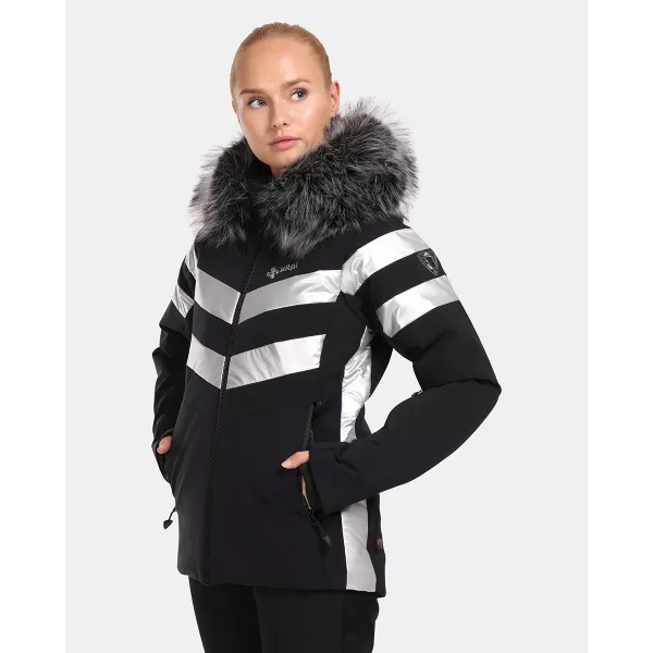  Jachetă de schi pentru femei KILPI LTD ASTER-W UL0141KI NEGRU 