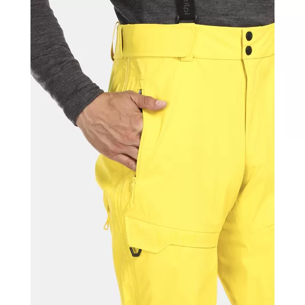  Pantaloni de schi pentru bărbați KILPI LAZZARO-M UM0401KI CHIHLIMBAR 