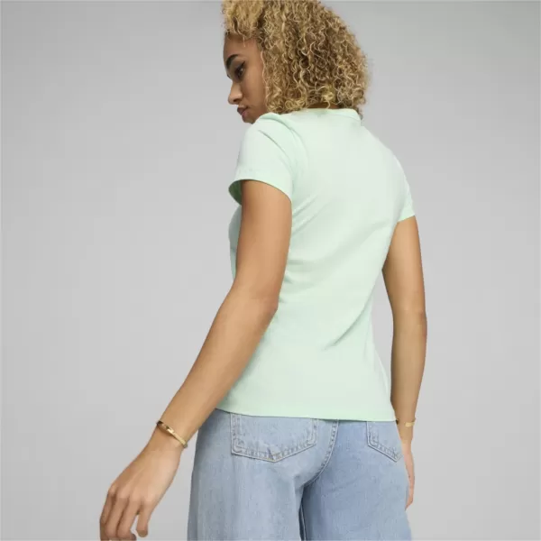  Tricou pentru femei PUMA ESS LOGO TEE 586775-90 VERDE 