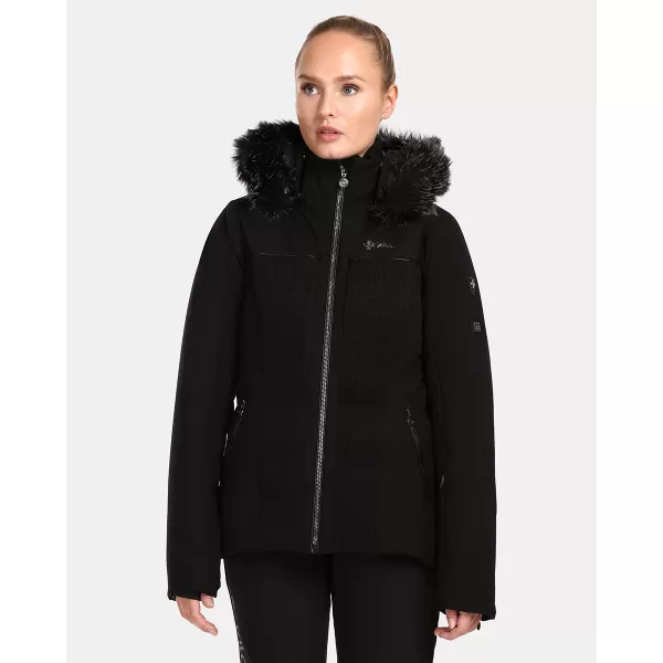  Jachetă de schi pentru femei KILPI EMILIN-W UL0110KI NEGRU 