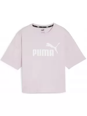 Tricou pentru femei PUMA ESS CROPPED LOGO TEE 586866-60 VIOLET