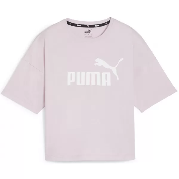  Tricou pentru femei PUMA ESS CROPPED LOGO TEE 586866-60 VIOLET 
