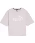 Tricou pentru femei PUMA ESS CROPPED LOGO TEE 586866-60 VIOLET