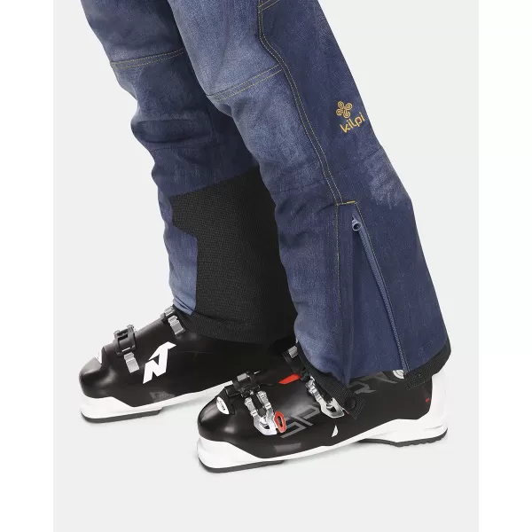  Pantaloni de schi pentru bărbați KILPI JEANSO-M UM0408KI ALBASTRU ÎNCHIS 