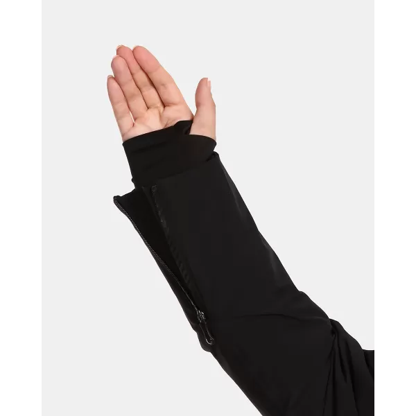  Jachetă de schi pentru femei KILPI LORIEN-W UL0106KI NEGRU 