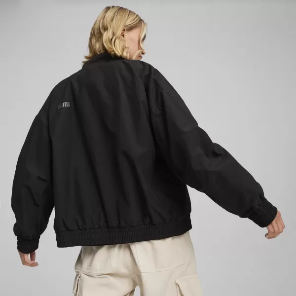  Geaca de dama PUMA STYLE JACKET 623687-01 NEGRU 