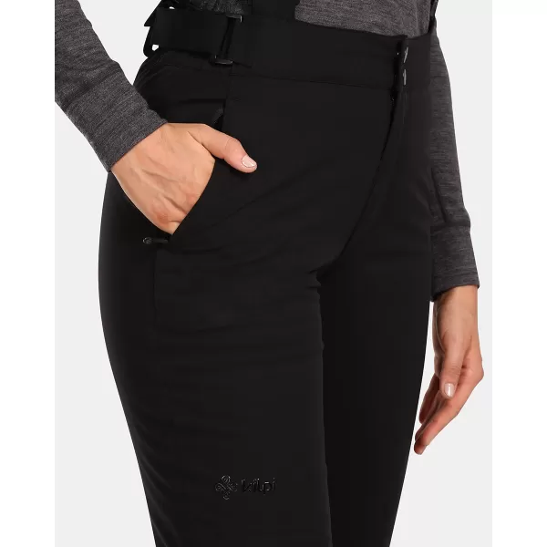  Pantaloni de schi pentru femei KILPI ELARE-W UL0406KI NEGRU 