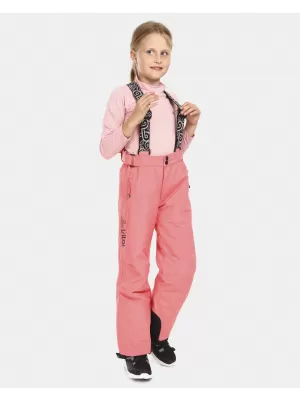 Pantaloni de schi pentru copii KILPI GABONE-J UJ0403KI ROZ